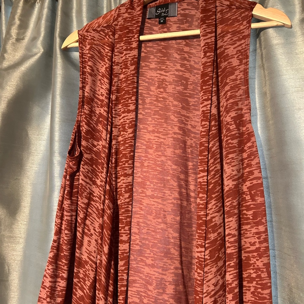 Slinky Brand Terracotta Knit Top